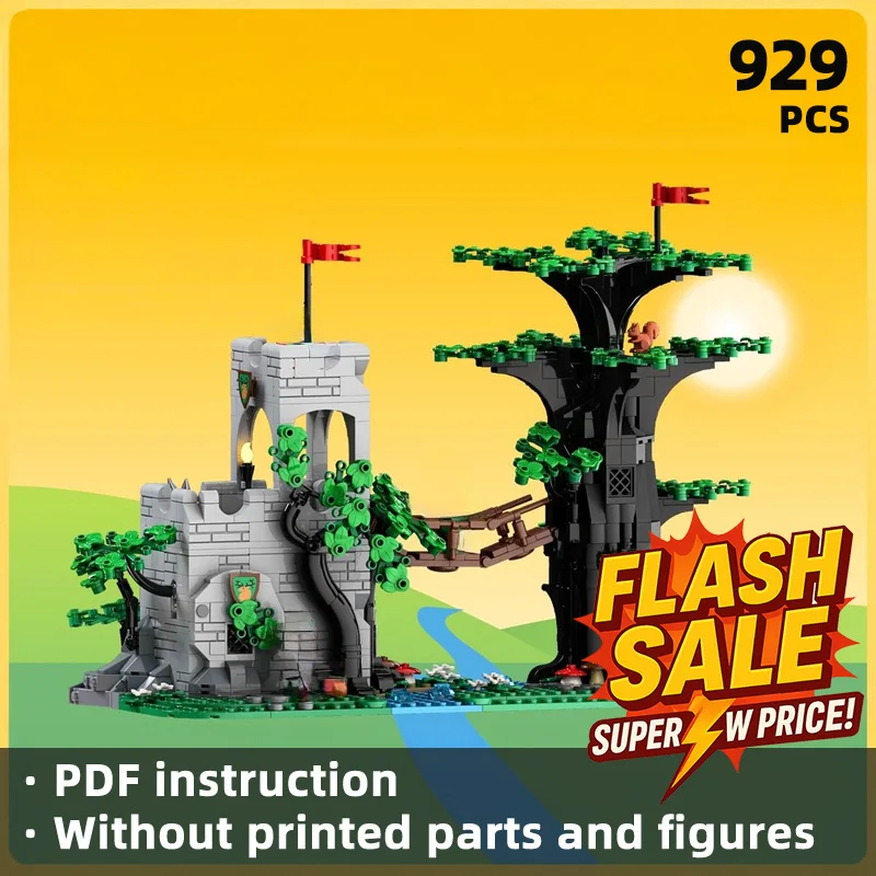 القوة المخفية في قلعة الغابات في العصور الوسطى تقدم الجزء السري للغابات الوسطى جو لا مثيل له #1