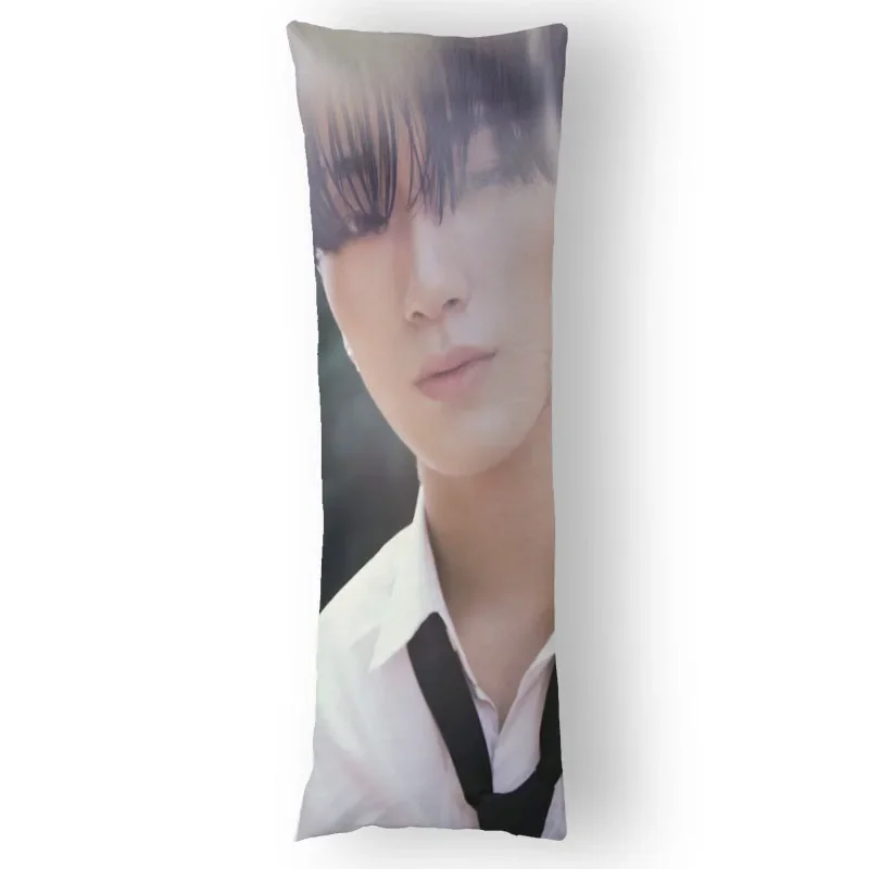 ATEEZ Dakimakura Hugging Body Pillow Case DIY Custom Throw Cushion Pillow Cover 7 Sizes 50X150cm Two Sides