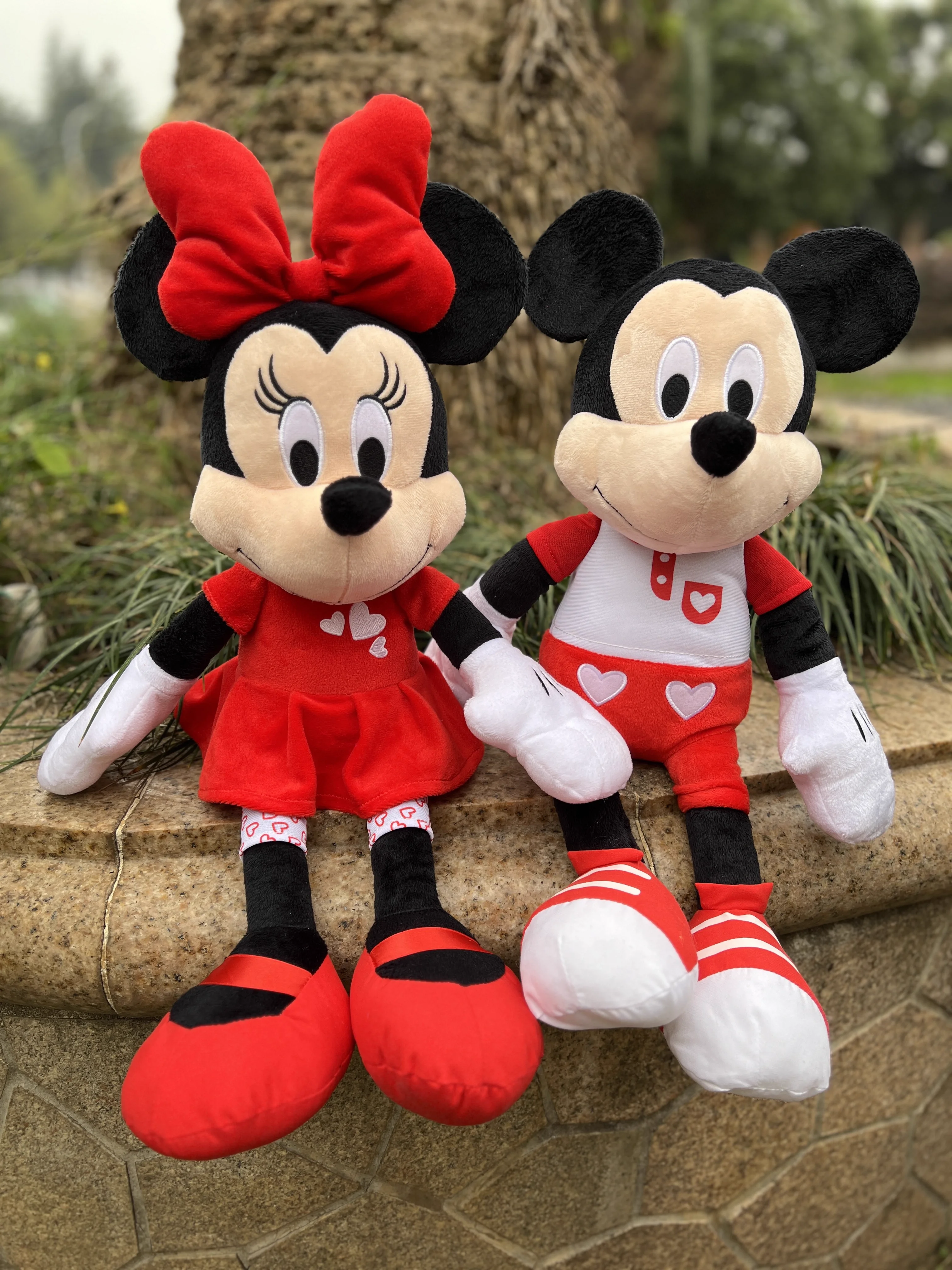 Mickey & Minnie Halloween Series Plush Doll Ornament, Limited Edition Toy Children's Birthday Gift