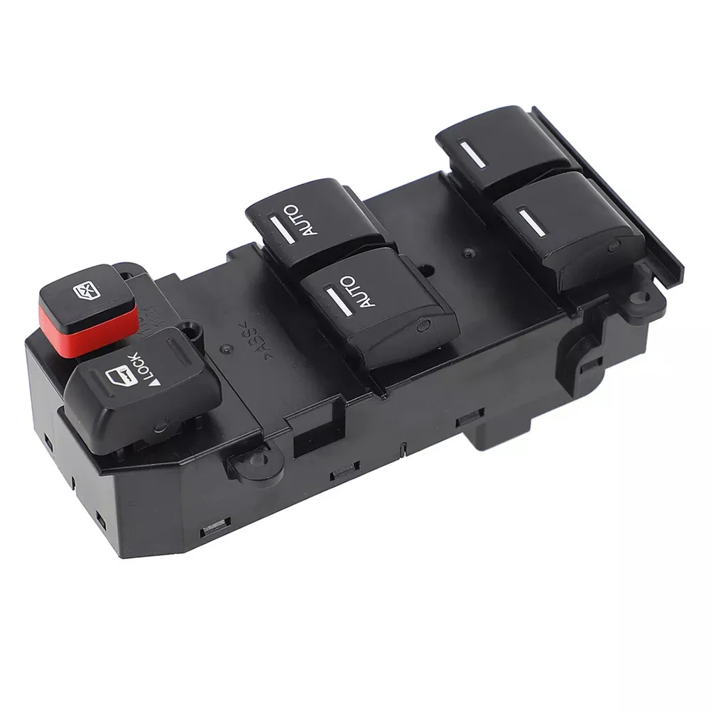 

1pc Left Front Electric Power Window Control Switch 35750-SWA-G01 For Honda For CRV 10*20*10cm ABS Black Exact Fit Interior Part