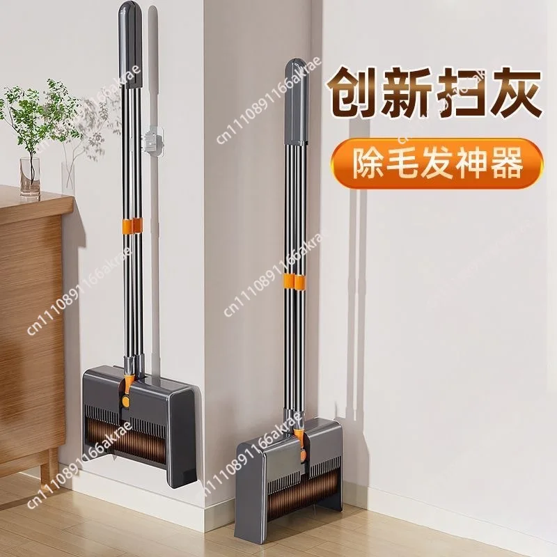 for Folding broom dustpan set combination household thickened cleaning tool non-stick hair garbage shovel
