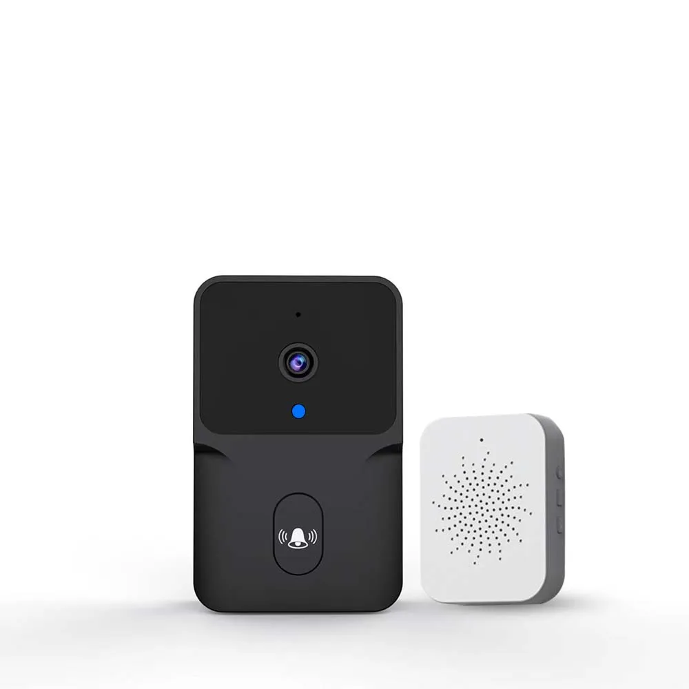 Timbre IP inalámbrico con WIFI para el hogar, sistema de intercomunicación Visual con visión nocturna IR, Visor de puerta, cámara de vídeo para teléfono