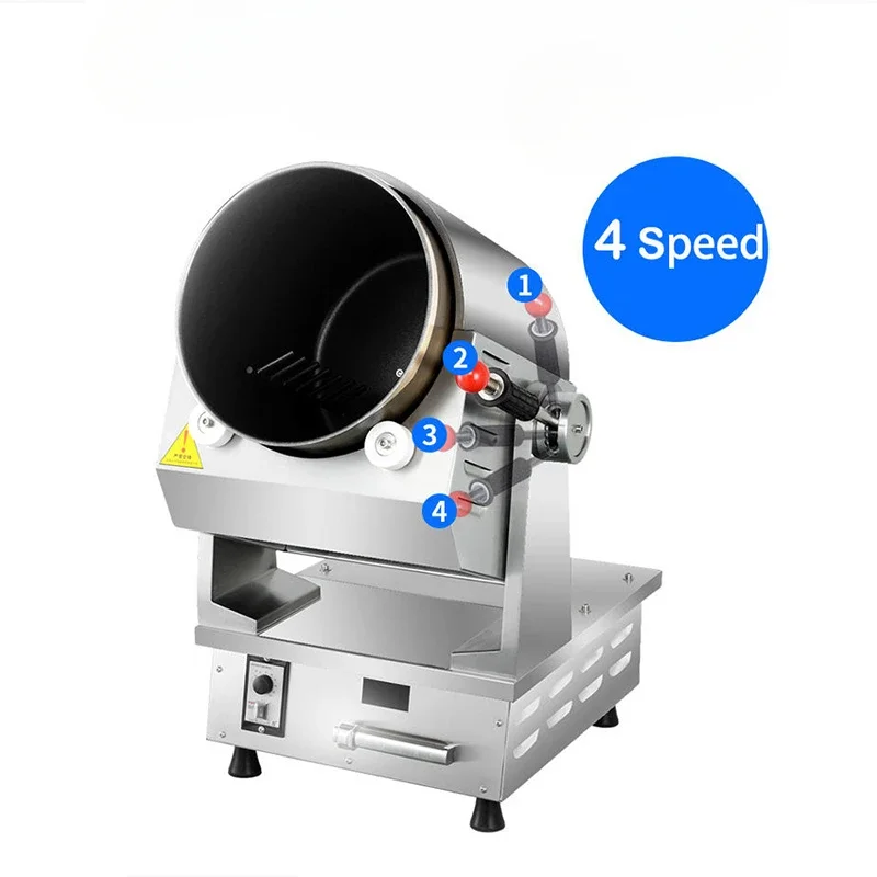 Desktop intelligent automatic electric wok cooking machine robot automatic food cooking machine