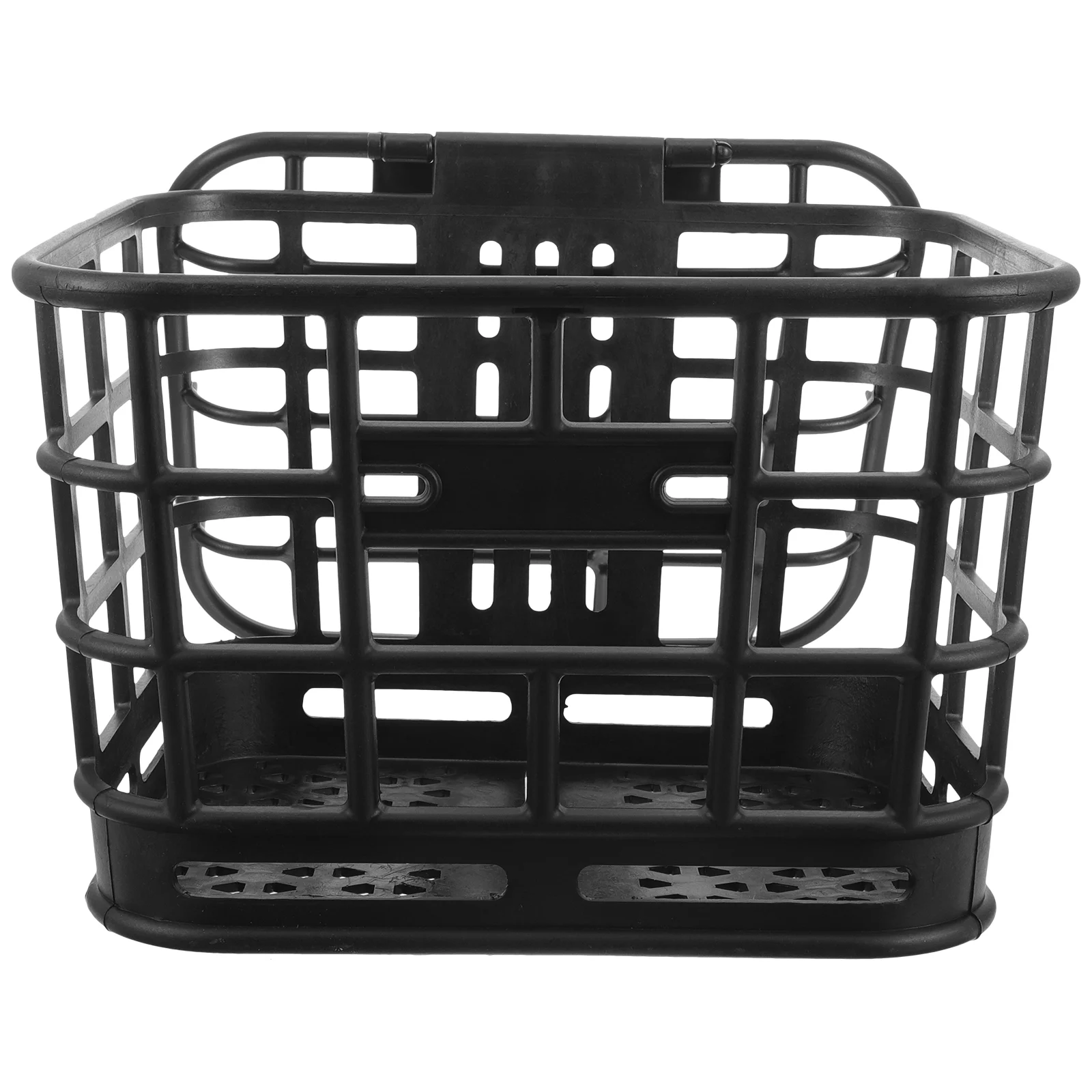 

Bicycle Basket Bikes Handlebar Mountain Cycling Plastic Storage Part Lidded Miss