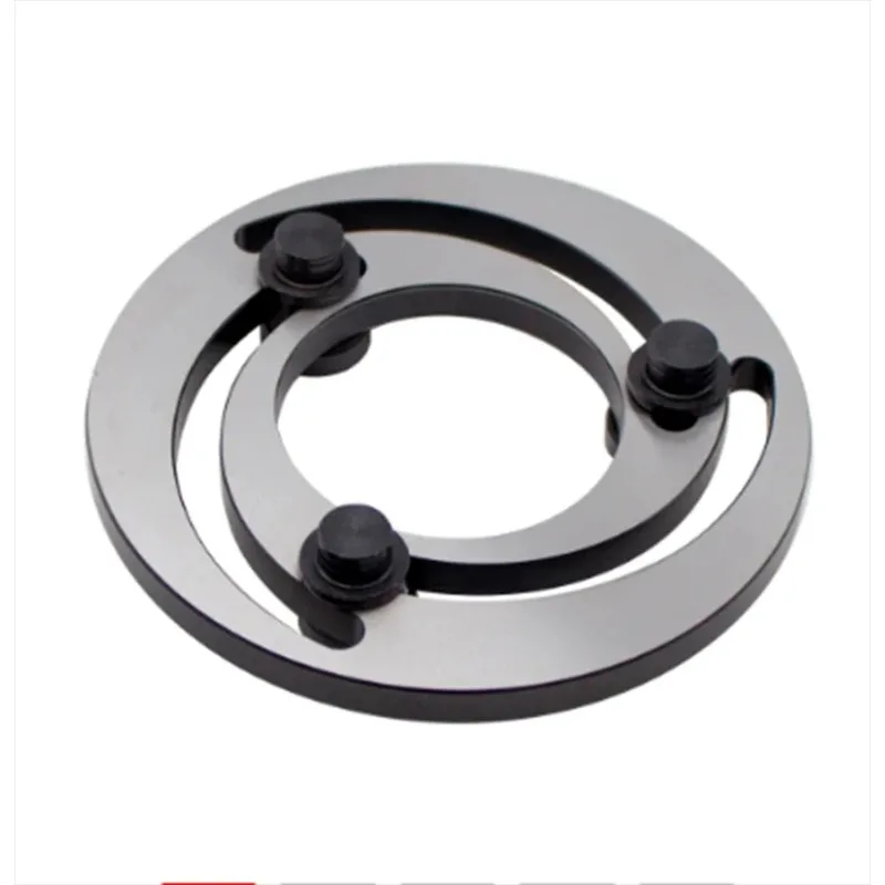 5Inch Adjustable Soft Jaw Boring Ring for CNC Lathe Chuck Machine Center Turning Cutting Tool Holders High Precision 0.005