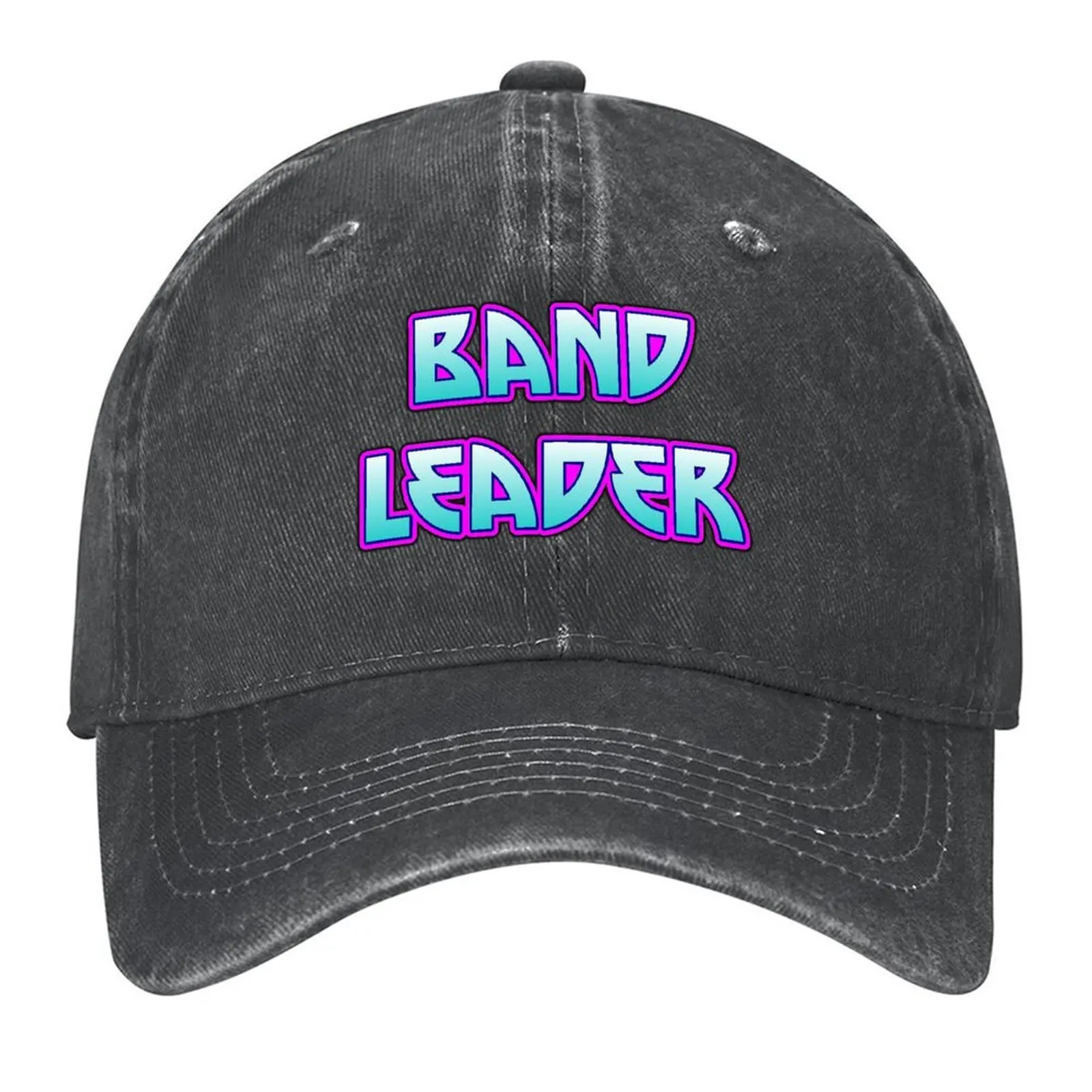 

Band Leader Baseball Cap custom Hat birthday beach hat Rave Ladies Men's