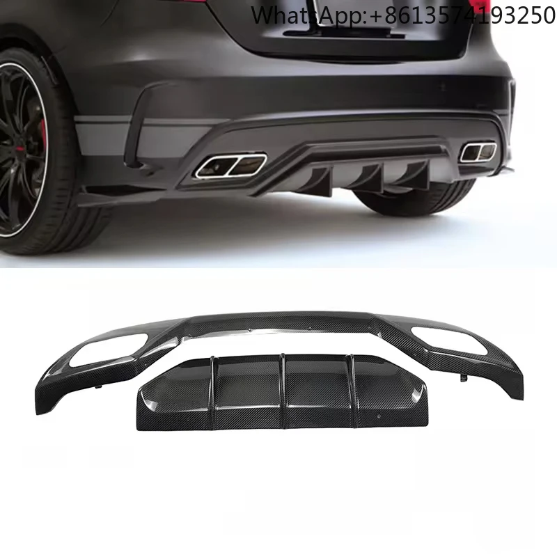 

A Class W176 Carbon Fiber Rear Diffuser for Mercedes Benz A45 AMG W176 Ture Factory Fitment
