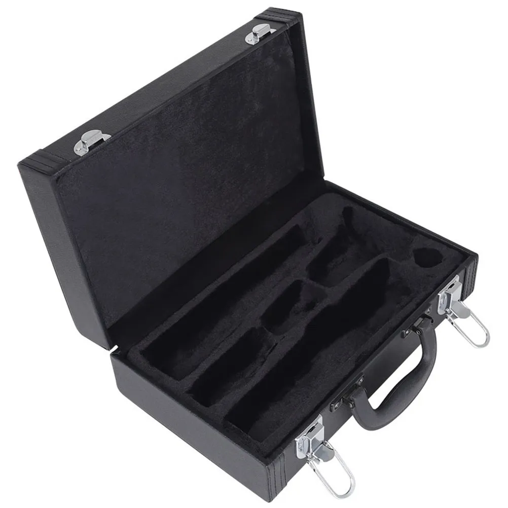 Shockproof Clarinet Box Replacement Padded Case Strong Lock Dustproof Musical Instrument Accessory Clarinet Carrying