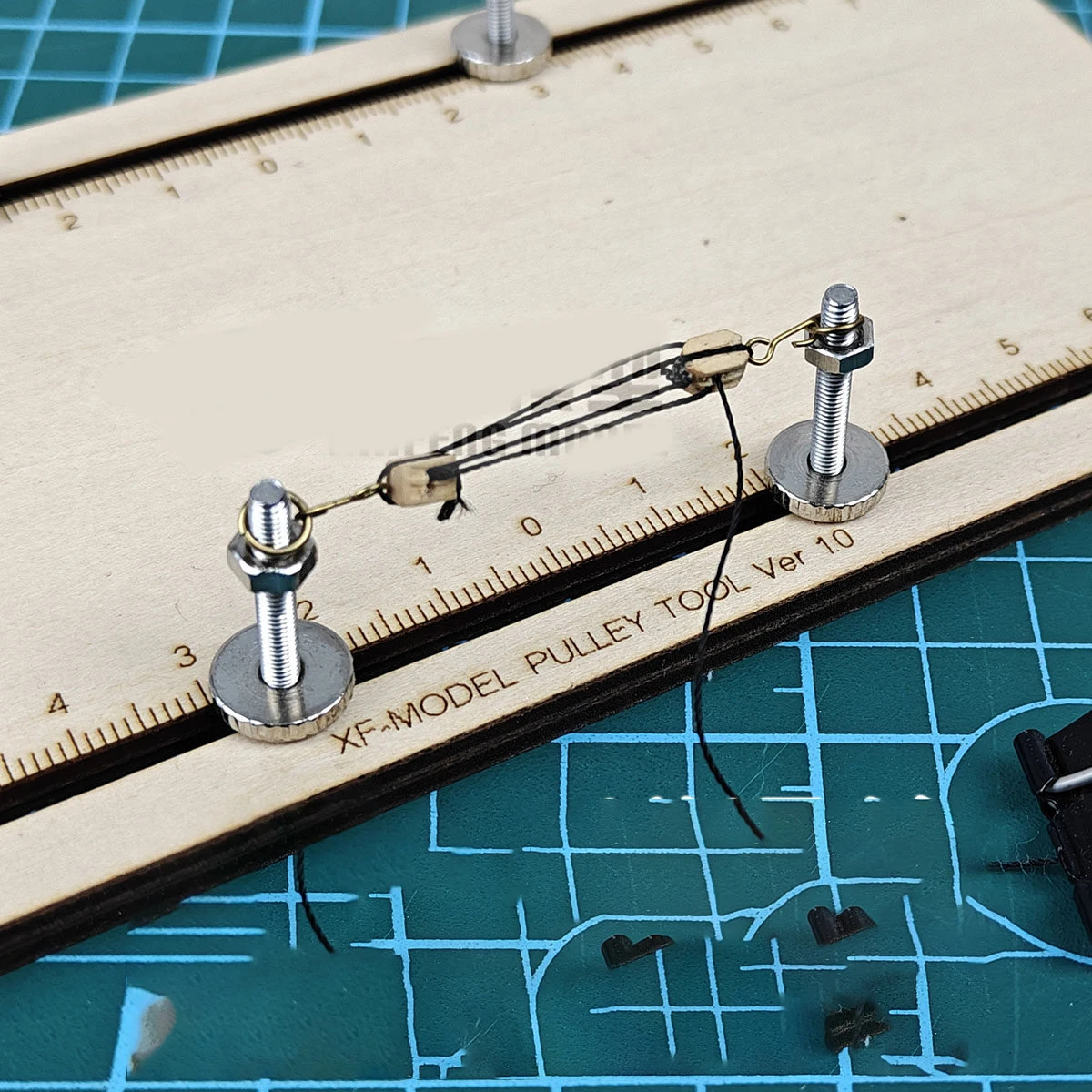 Ship Model Tool Single Cake Double Cake Three Eye Pulley Fixator DIY Hobby Making Accessories