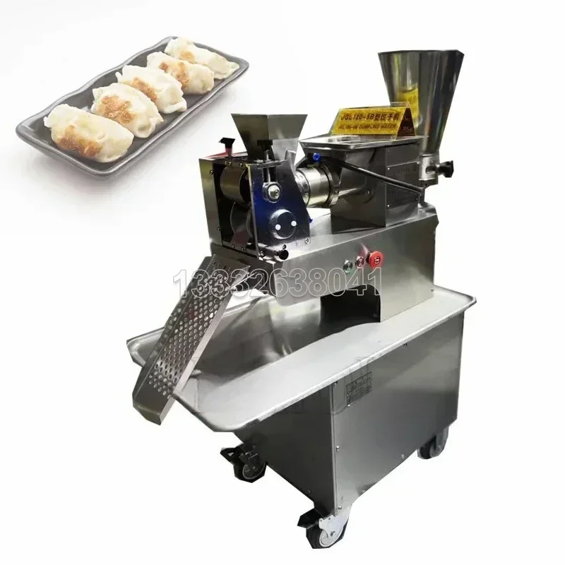Discount Automatic Dumpling Machine 110V 220V Russia Ravioli Pierogi Pelmeni Empanada Samosa Spring Roll Dumpling Making Machine