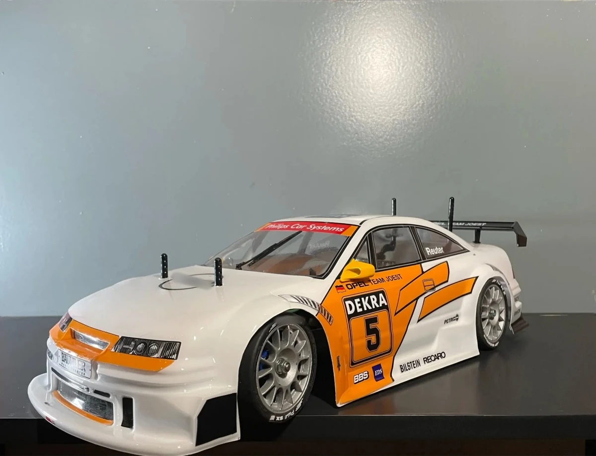 1/10 scale Calibra V6 Clear polycarbonate RC Drift body shell 190mm fit Tamiya tt02 Chassis - view 2
