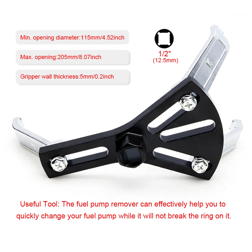 

Стальной автомобильный топливный насос, портативный универсальный запасной ремонтный профессиональный автомобильный инструмент для снятия гаечного ключа