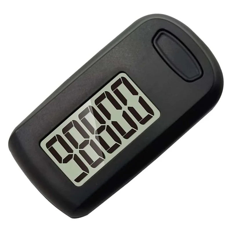 

1Pcs Pedometer 3D Step Counter for Walking, Track Steps Portable Sport Simple Pedometer Lanyard, Simple Pedometer