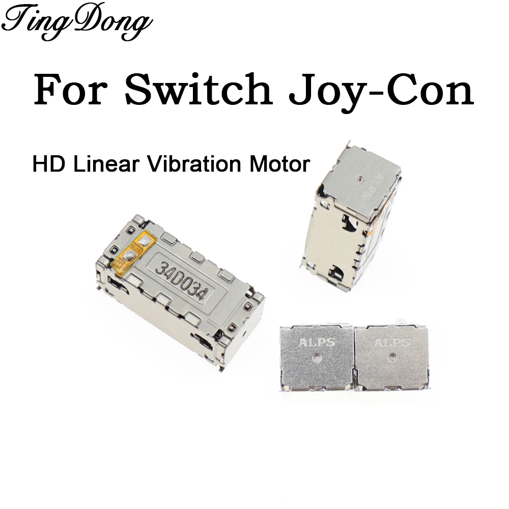 1-2 Stück HD Linearer Vibrationsmotor für Switch NS / Switch OLED / Switch Lite Links Rechts Joy-Con ALPS HD Rumble Motor Ersatzteil