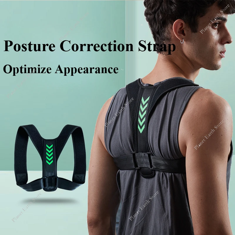 

New Posture Corrector Back Orthopedic Straps for Men and Women Scoliosis and Hunchback Correction Adjustable Posture Trainer