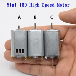 FK-180SH FF-180SH High Speed Mini Micro 180 Electric Motor Single/Dual Shaft DC 2.4V 3.6V 4.8V 5V 6V 9V for Toy Car RC Model Car