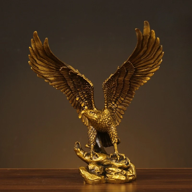 Бизнес-арт, БОЛЬШОЙ домашний офис, удача, успіх, арабский американский орел, vulture, накладной набор, художественная статуя