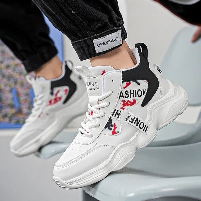 

2025 Luxury Autumn Casual Sneaker for Men Outdoor Men's Vulcanized Shoes Running Platform Designer Skateboard Tenis Masculino