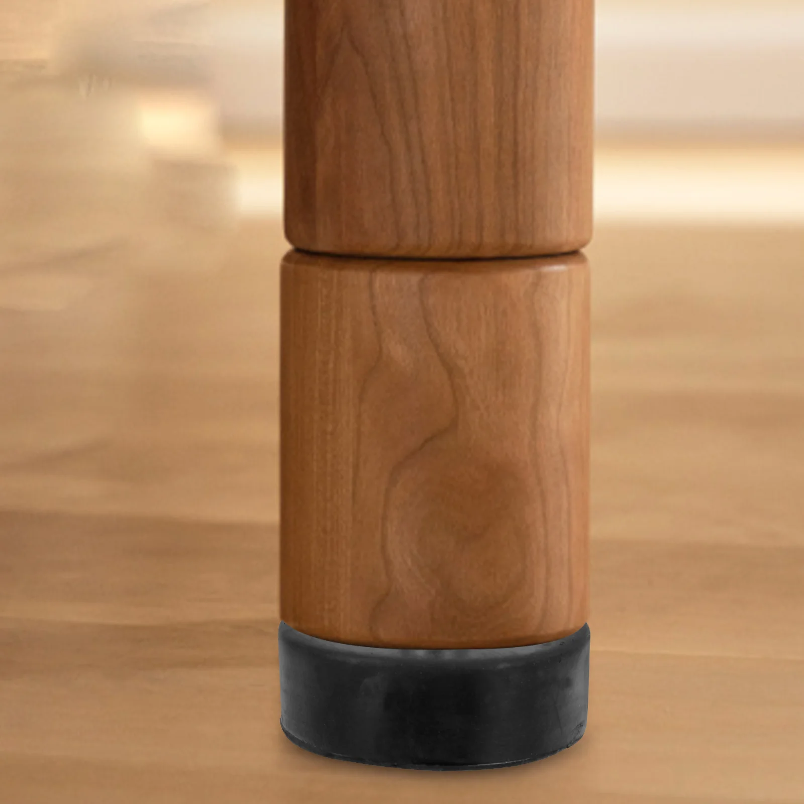 แผ่นรองขาเฟอร์นิเจอร์ปรับระดับได้ 4 ชิ้น ทำจากยาง ดูดซับแรงกระแทก รองรับน้ำหนักมาก ป้องกันการลื่น สำหรับขาโต๊ะ