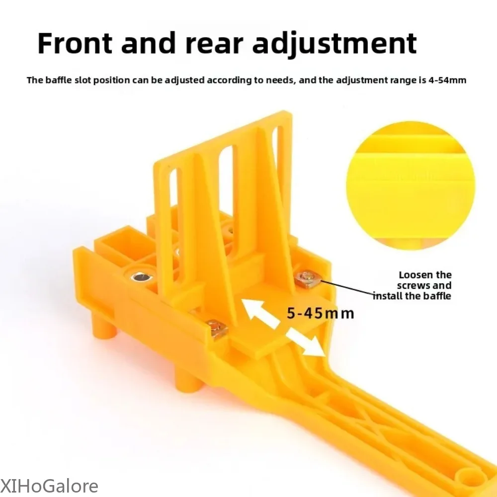 Multiple sizes 6 8 10mm Woodworking Drill Guide Hole Saw Locator Clamp Tool Handheld For Carpentry Straight Hole Positioning