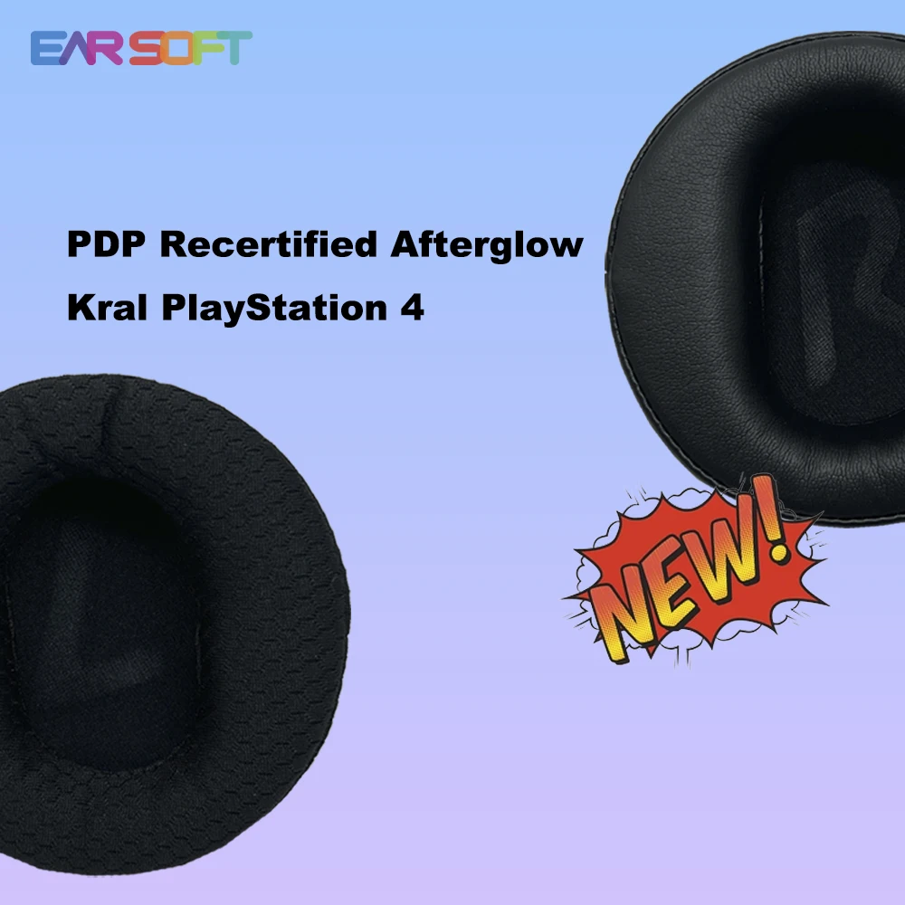 earsoft-交換用イヤーパッドクッション-pdp-再認定アフターグロー-kral-playstation-4-ヘッドフォン-イヤホン-イヤーマフケース用