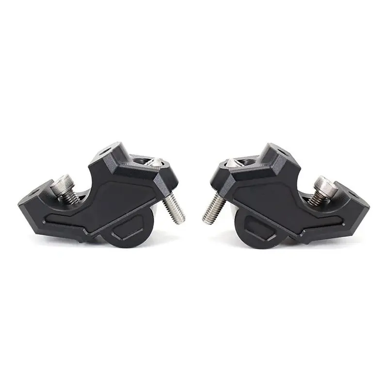 Motorcycle Handlebar Risers Fat Bar Riser For Pan America 1250 Special 1250S PA1250 PA1250S 2021 2022 Black Metal 1 Pair-T61C