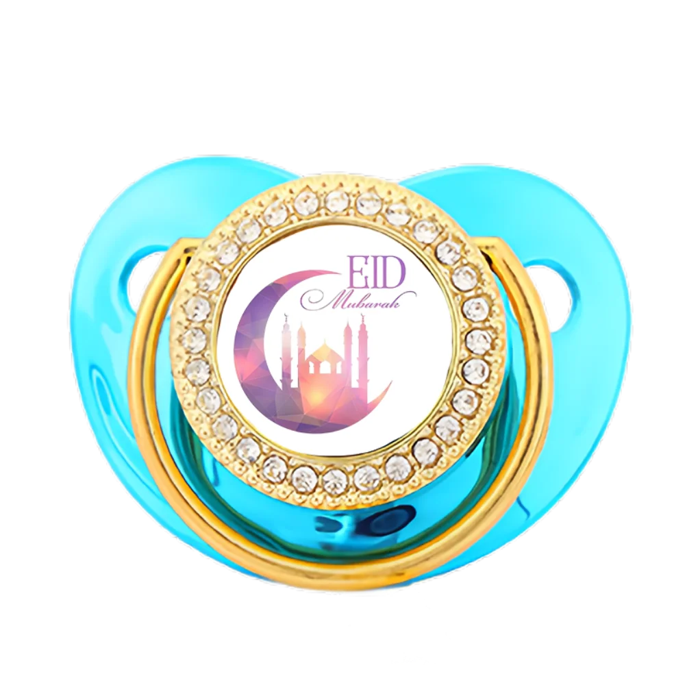 Arabesque Newborn Pacifier Baby Soother with Dust Cover Silicone Teething Chew Toy Calm Comfort  chupetero
