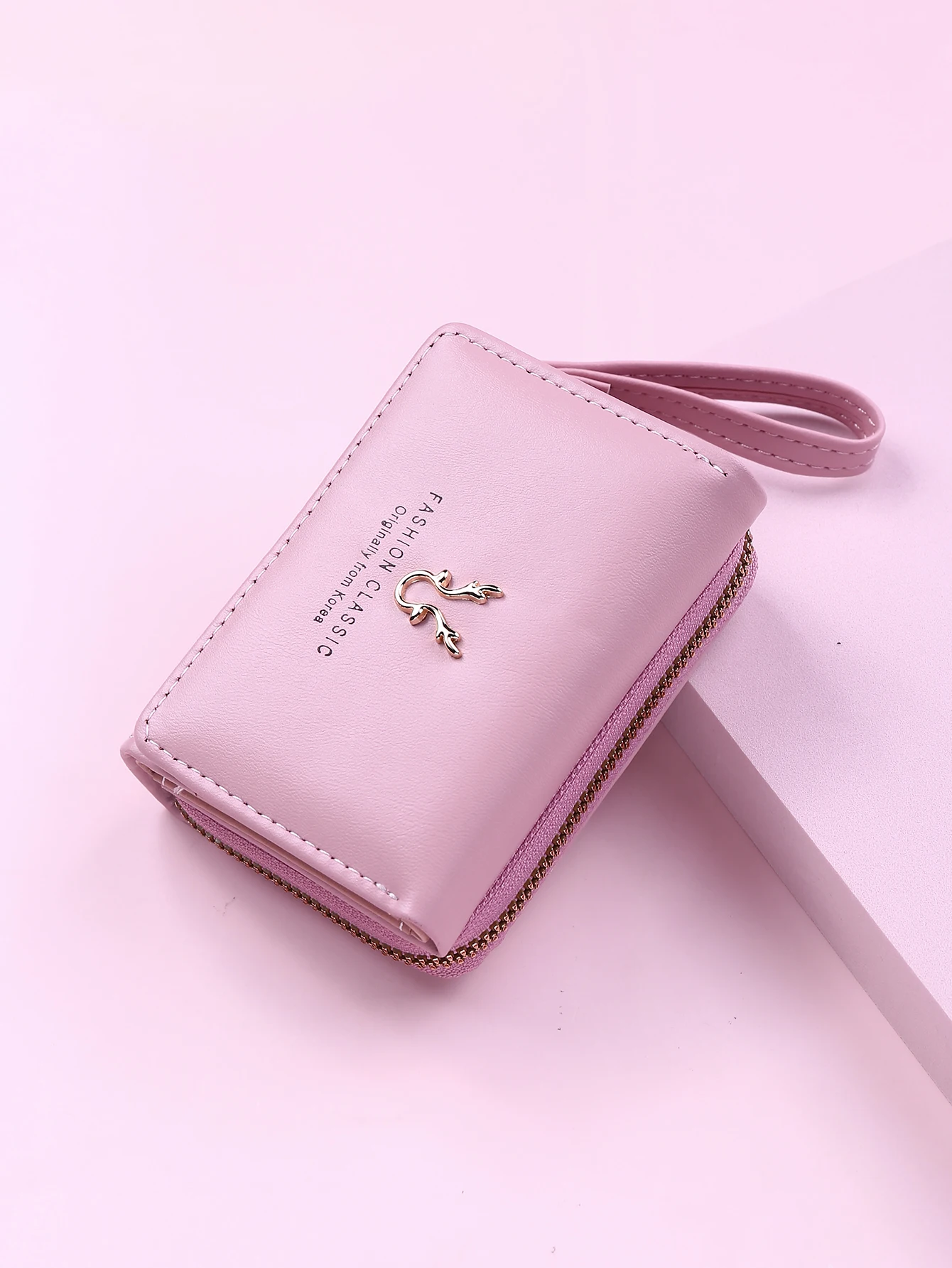 Luxus Marke frauen Kleine Brieftasche Weibliche Karte Halter Kurze Brieftaschen mit Geldbörse für Frau Damen PU Leder Haspe Mini kupplung – Detail 8