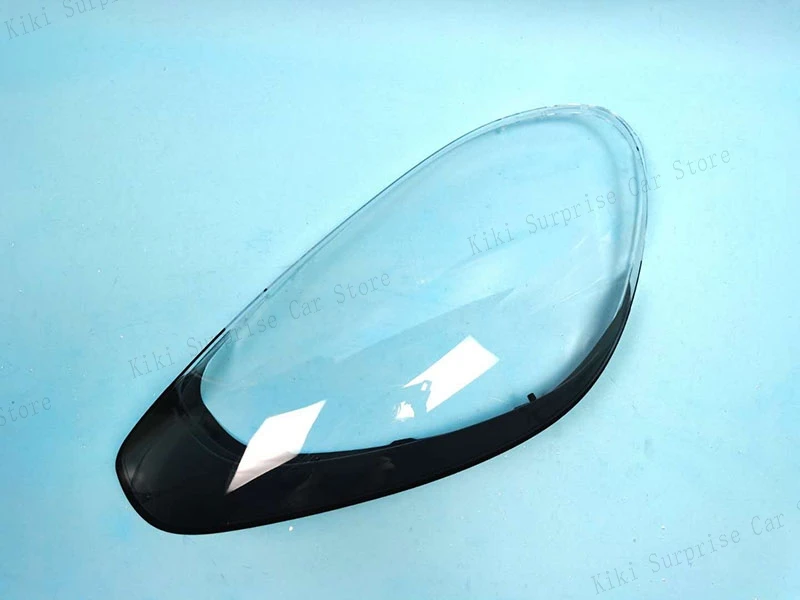 Car Front Headlight Glass Lens Cover For Porsche Cayenne 2015 2016 2017 Left/Right Headlamp Glass Shell Car Accessories