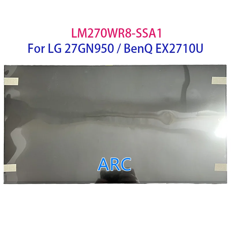 27 inch LCD screen LM270WR8 (SS)(A1) LM270WR8 LM270WR8-SSA1 LM270WR8 SS A1 4K 144HZ For monitor LG 27GN950 / BenQ EX2710U