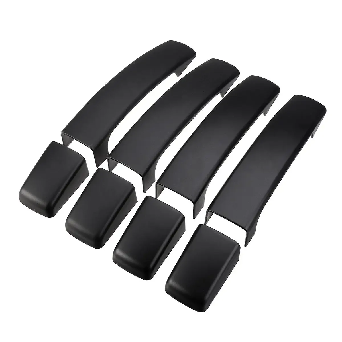 Para Land Rover LR2 LR3 Freelander Sport Freelander 2 2005 2006 2007 2008 2009, Juego de 8 Cubiertas Decorativas para Manijas de Puerta de Coche