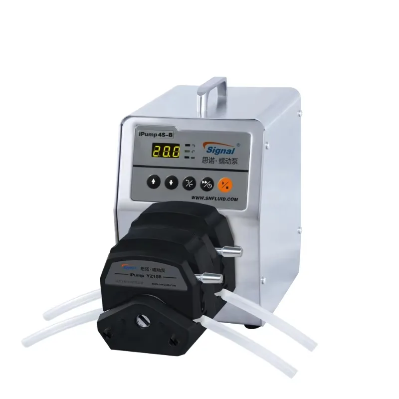 Environmentally friendly 2-channel 1700ml high-flow peristaltic pump with output control