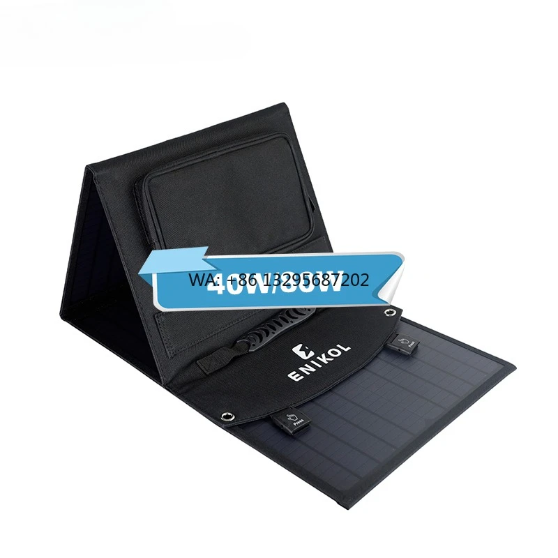 

Folding Solar Panel 40w USB3.0 Type-C Dc Portable Foldable Solar Panel for Camping