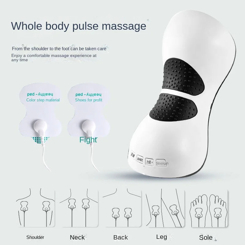 Cervical massager home pillow curvature neck protector neck shoulder hot compress smart massager neck artifact