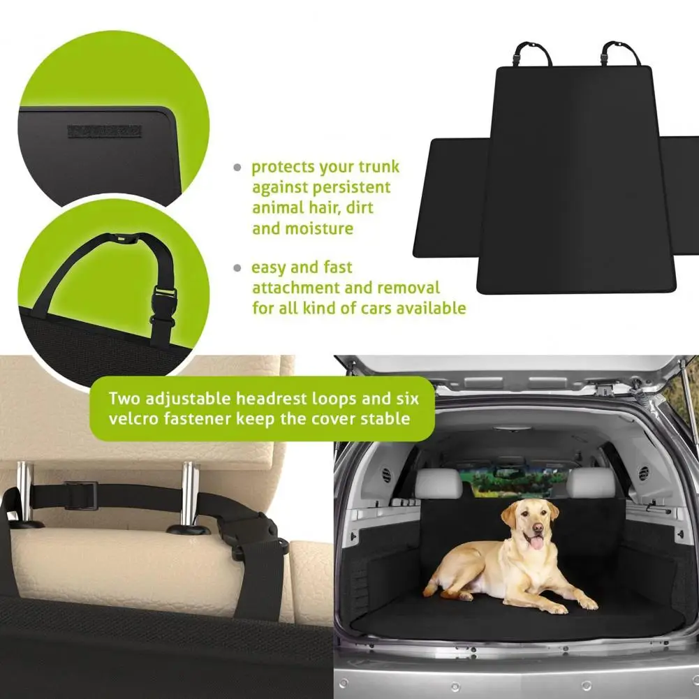 

Easy to Install Trunk Protector Waterproof Suv Trunk Protection Pad Easy-to-install Washable Mat for Pet-friendly Vehicle Keep