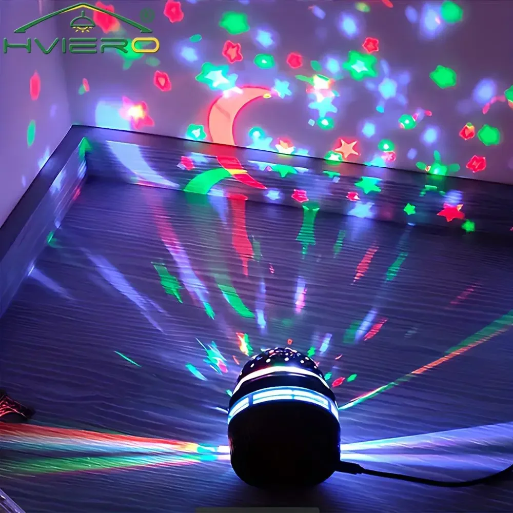 Imagem -02 - Galaxy Night Light Projetor Usb Candeeiro de Mesa Sala Jogos Home Theater Teto Decoração Casamento Dia das Bruxas Girar Automaticamente