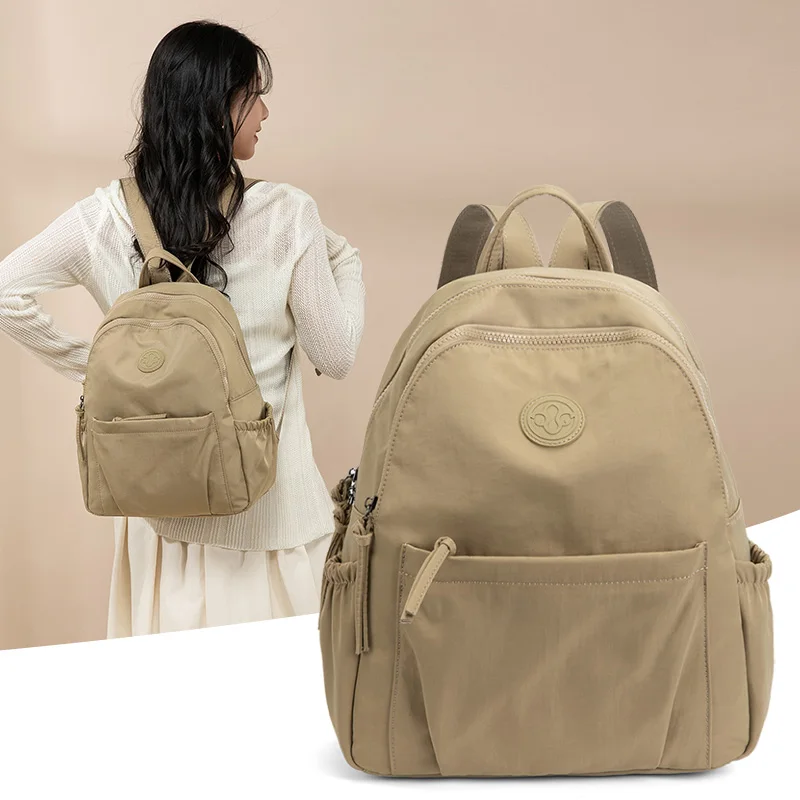 

Водонепроницаемая женская повседневная простая дорожная сумка большой емкости для путешествий, легкая дорожная сумка для студентов колледжа с Mai...