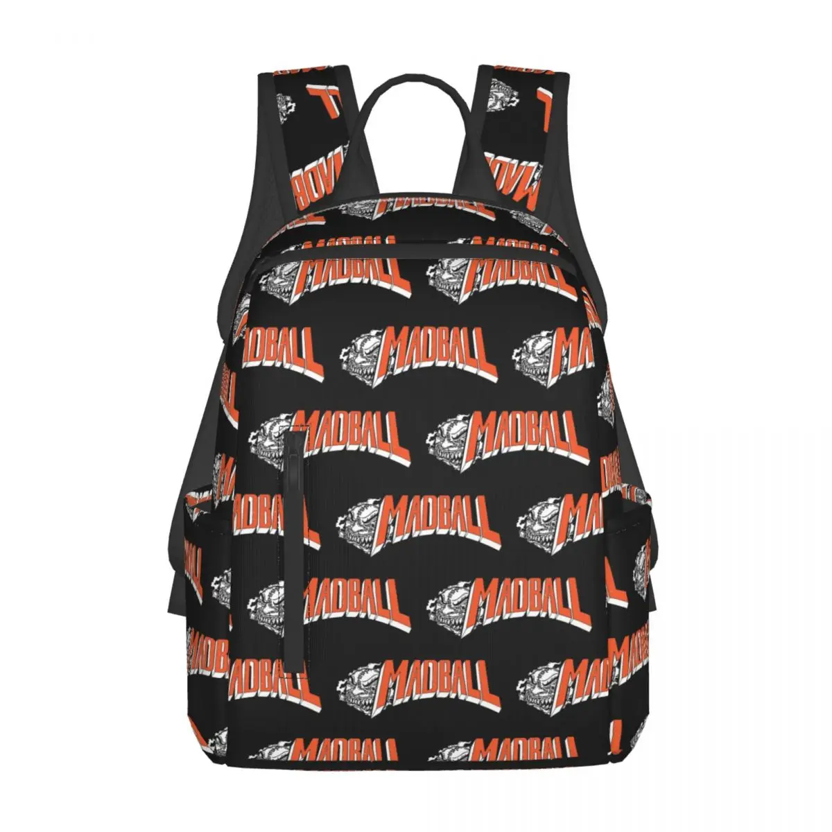 Madball Sticker Backpack Daypack Large Capacity Kids BookBag School Bag Shoulder Bags for Men Women