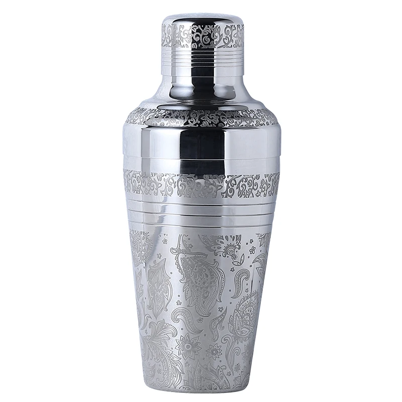 Carven 510ml Stainless Steel Cocktail Boston Bar Shaker Japanese Style Barware