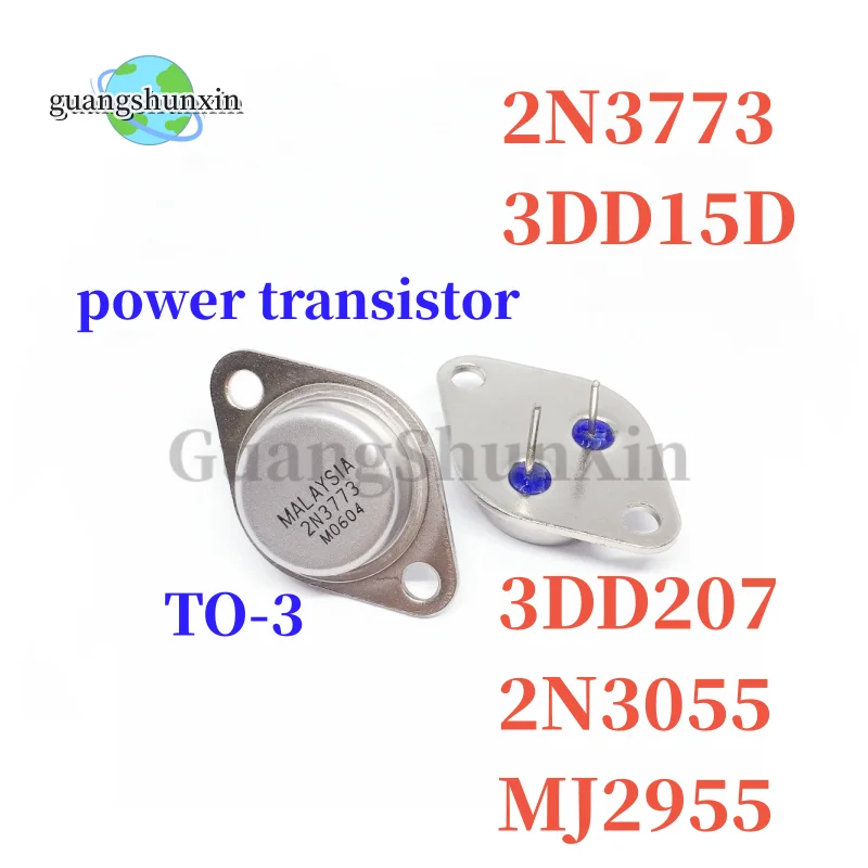 5 pz 3 dd207 2 n3055 MJ2955 2 n3773 3 dd15d TO-3 transistor di potenza di alta qualità