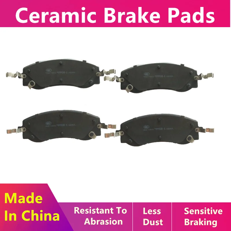 Ceramic Brake Pads For Lixiang Ideal Li Auto One 1.2t-Range Extender/2018 2019 2020 2021 2022 2023 2024/Auto Parts Front/Rear