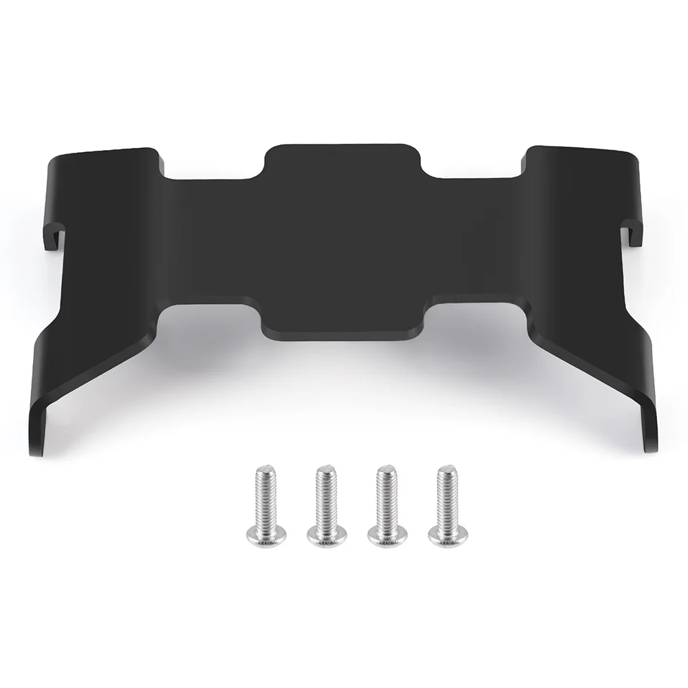 YEAHRUN Alu Alloy Center Skid Plate Chassis Armor Bottom Guard for 1/10 Axial SCX10 90021 90022 90027 90028 90035 90044