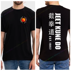 Jeet Kune Do - Men'S Fashion 100% Cotton Fit Short Sleeve T Shirt Streetwear Harajuku New in Tops & Tees Tshirt Y2k Clothes Tee