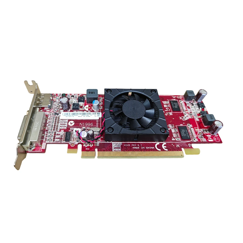 FRU03T7094 ATI Radeon HD 7350 512 MB GDDR3 64 بت بطاقة الرسومات دعم HDMI DVI VGA للكمبيوتر المكتبي