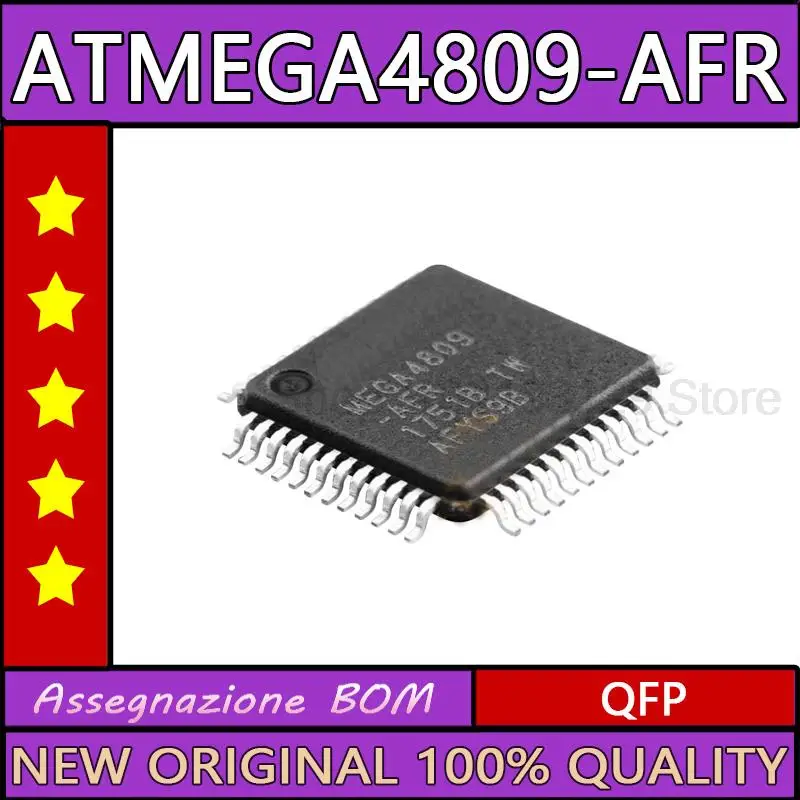 

10pcs/lot Original ATMEGA4809-AFR QFP ATMEGA4809-AF TQFP ATMEGA4809 8-bit microcontroller