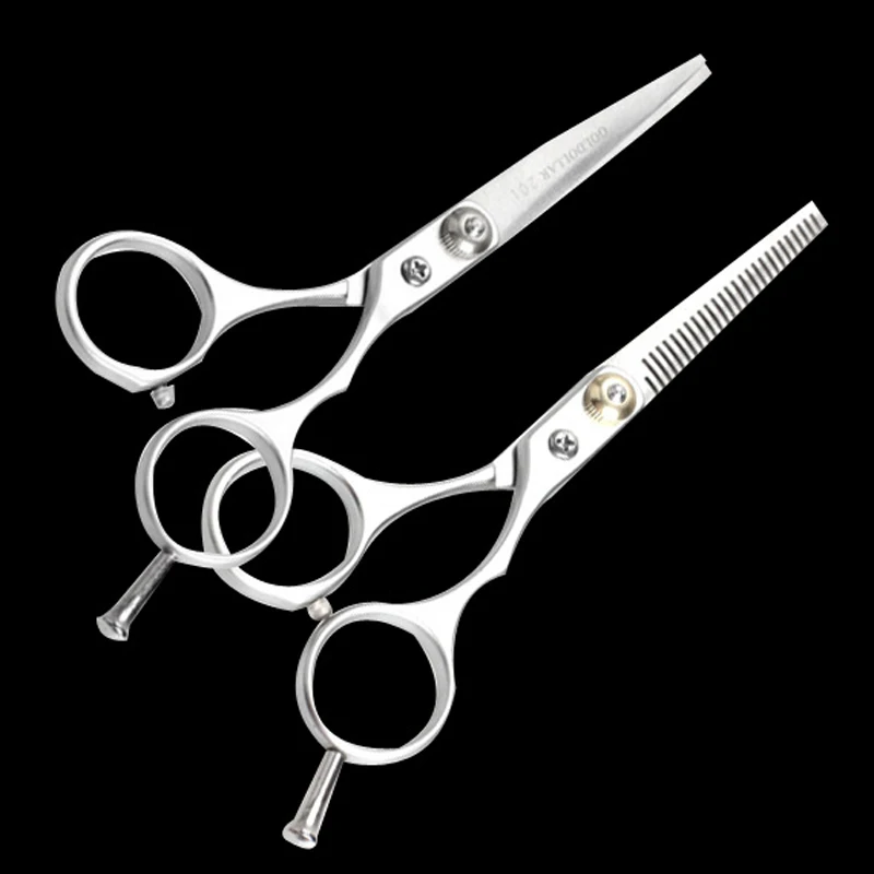 Haar Schneiden Schere Effilierschere Kit Professionelle Friseur Friseur Texturierung Salon Razor Rand Schere Edelstahl