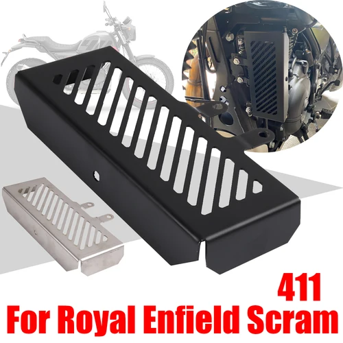 Para RoyalEnfield Royal Enfield Scram 411 Scram411 accesorios de motocicleta Protector de rejilla de radiador cubierta de protección Protector de parrilla
