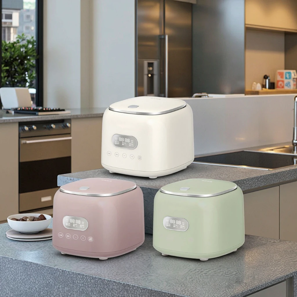 New Popular Luxury 2.5L Mini Low Sugar Rice Cooker with Stainless Steel Inner Pot Korea Portable Intelligent Digital Rice Cooker