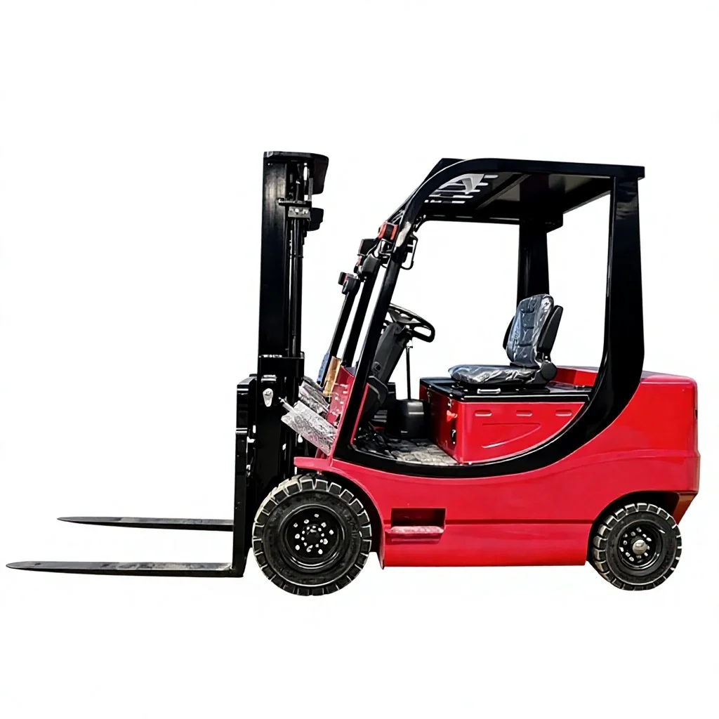 Reliable 2500kg 3000kg 3500kg Electric Forklift 4 Wheel Counterbalanced Forklift Heavy Duty Material Lift of Excellence