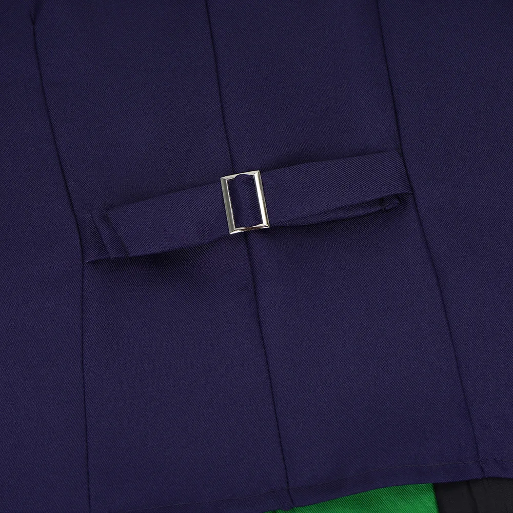 Joker Cosplay Fantsy Shirts Weste Kostüm Super Bösewicht Disguise Männer Outfit Männliche Disguise Tops Junge Halloween Party Fantasia Anzug